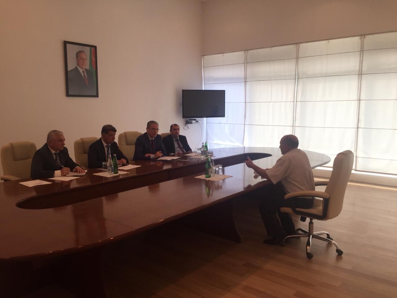 Ekologiya və Təbii Sərvətlər naziri Şabran şəhərində vətəndaşları qəbul etdi  - FOTO